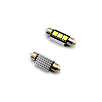 211 LED Festoon Dome Bulbs 3 5050SMD 36mm Built-in Can-bus-211 LED Festoon Dome Bulbs 3 5050SMD 36mm Built-in Can-bus