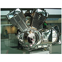 V250 MOTORCYCLE ENGINE WITH TWO CYLINDERS